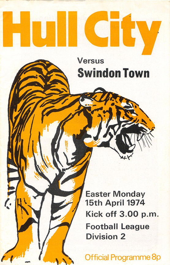 <b>Monday, April 15, 1974</b><br />vs. Hull City (Away)
